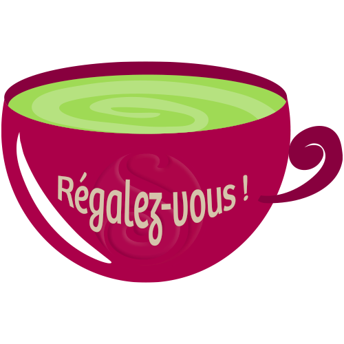 Tasse avec du matcha