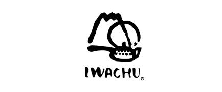 Logo Iwachu fonte japonaise traditionnelle