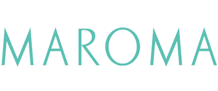 Logo Maroma encens d'Auroville et cosmétiques
