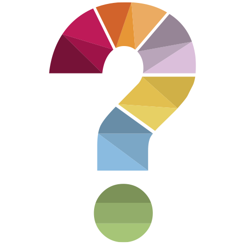 Point d'interrogation aux couleurs d'Escale Sensorielle