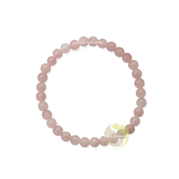 Bracelet Pierre Minérale Aqua Aura 4 Mm - Bijou Fantaisie, Neuf Avec étiquettes
