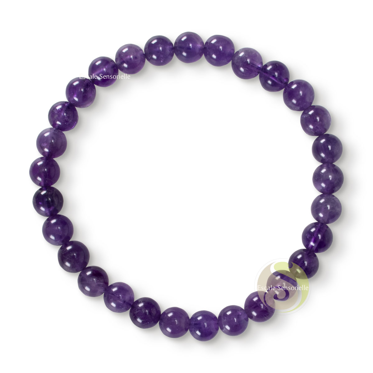 Bracelet Pierres Naturelles 6 Mm Perles De Pierre Naturelle Bracelet Charmes Simple Petit Braslet 2 Pièces Bracelet Perles Naturelles