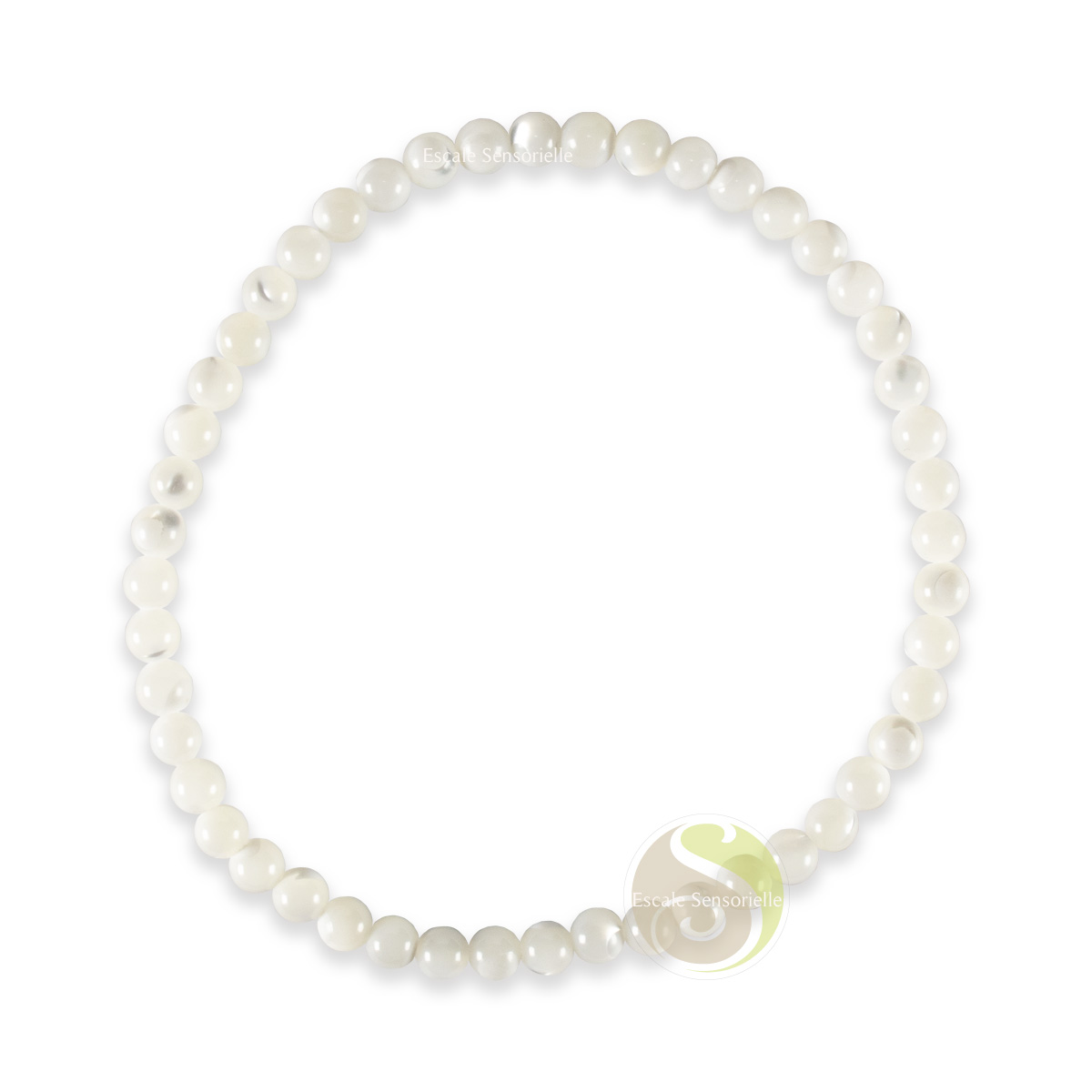 Bracelet En Cornaline 4 Mm — Pierre Minérale Naturelle | Bijou Fantaisie Escale Sensorielle