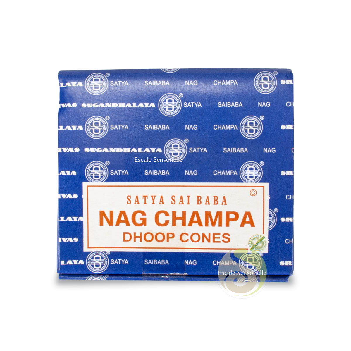 Encens Nag Champa Satya - Lot De 2 Boîtes De 10 Cônes - Neuf