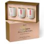 Coffret découverte bougie luxe Aery Living collection Arometherapy Happiness