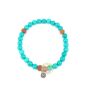 bracelet rudraksha Turquoise vertus signification bienfaits 