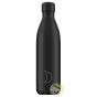 Thermos isotherme Chilly's 750ml monochrome all black gourde inox