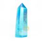 Pierre bleu argenté aqua aura pierre minérale cristal de roche