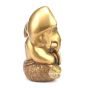 Statue Ganesh métal protection sagesse intelligence 