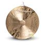Gong Ø 70 cm en bronze lotus Or à suspendre pour décoration méditation 