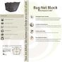 Description matériel fiche technique BugNet black moustiquaire La Siesat