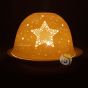 Ombre chinoise photophore étoile céramique 