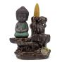 Backflow incense burner little Bouddha ceramic 