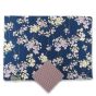 Set sakura réversible 100%coton tissus japonais imprimés 