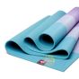Assouplir muscle articulation Manduka tapis yoga aqua stripe