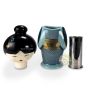 Filtre démontable inox porcelaine little geisha petrol Teafan by Eigenart