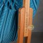 Udine support  bois eucalyptus certifié FSC chaise hamac Cumbia blue zebra organic