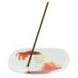 Support encens japonais poisson rouge en céramique Yume no Yume