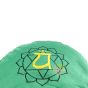 Trouver Zafu méditation 4ème chakra vert pilate coussin yoga