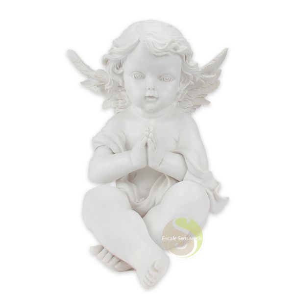 Ange statue angelot priant messager divin achat vente