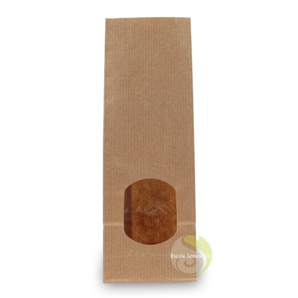 Sachet papier kraft emballage alimentaire 100g