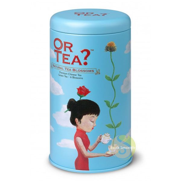 Or Tea?  Fleurs naturelles de thé vert calendula 