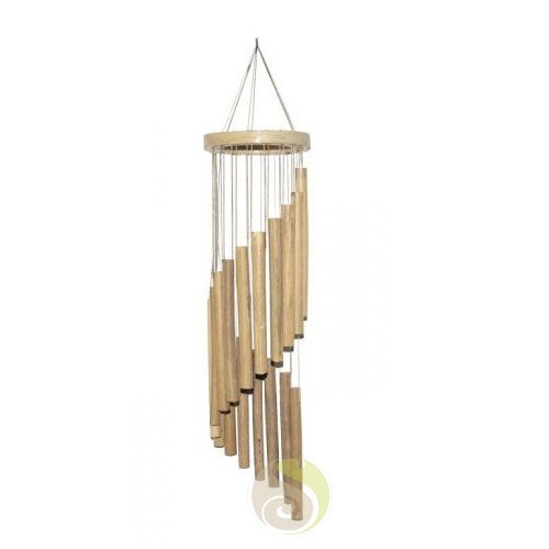Carillon bambou Spirale balinéen fabricationartisanale