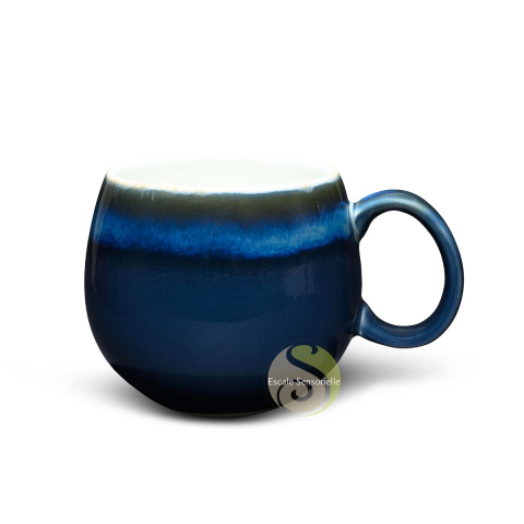 Tasse En Céramique Rouge 500 Ml - Mug Grand Format Pour Café, Thé, Chocolat - Design Simple Et Pratique Pour Bureau, Maison