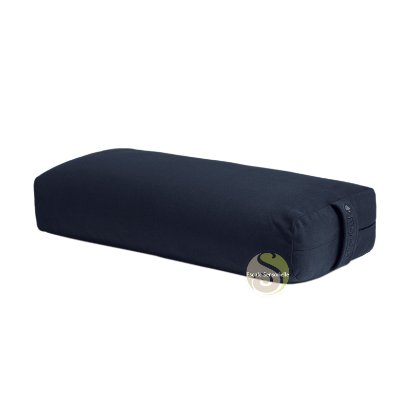 Bolster rectangulaire yoga Manduka midnight accessoire