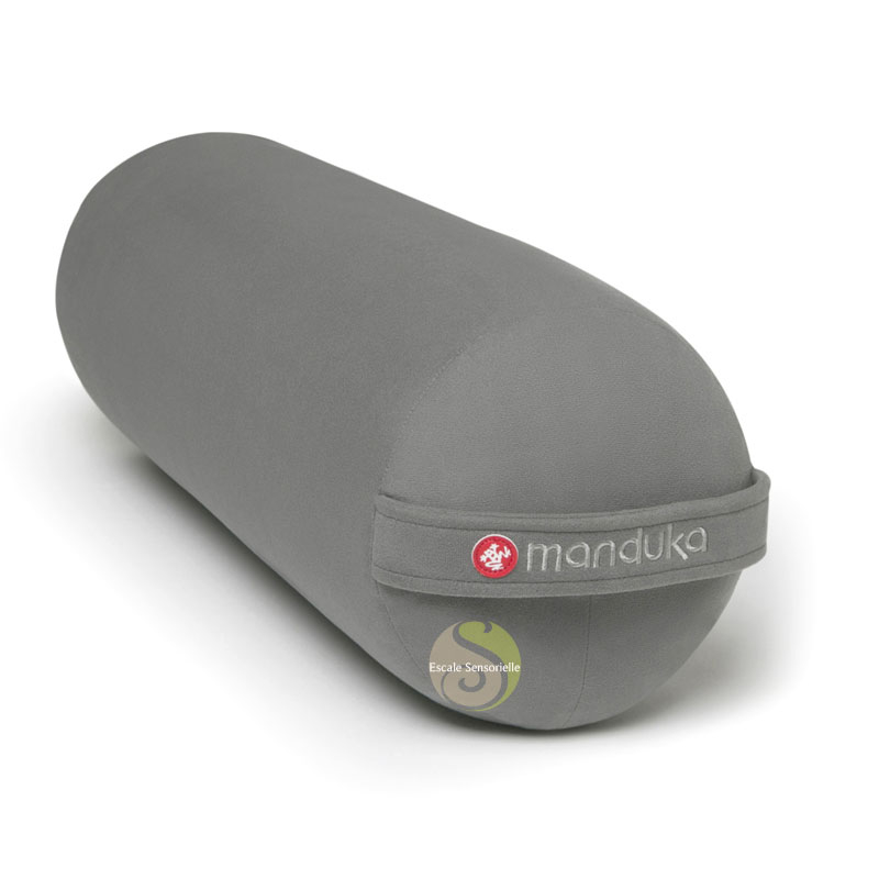 Coussin bolster yoga rond thunder Manduka