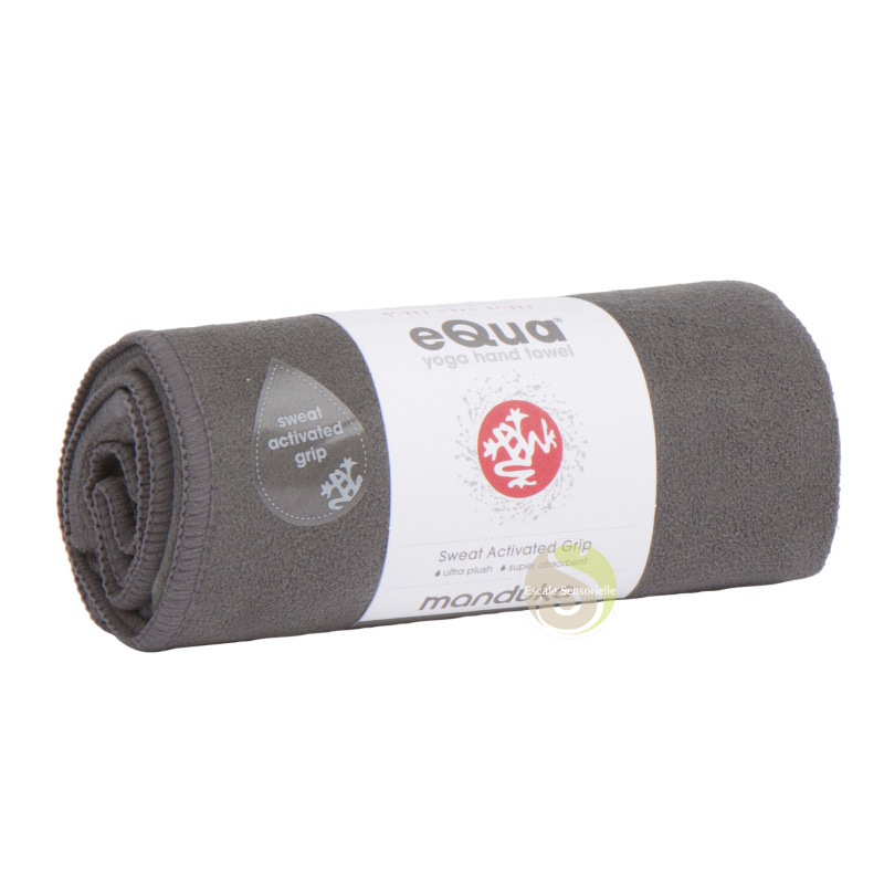 Serviette éponge absorbante fitness pilate Manduka eQua thunder