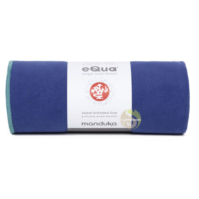 Serviette yoga antidérapante eQua new moon absorbante Manduyka France 