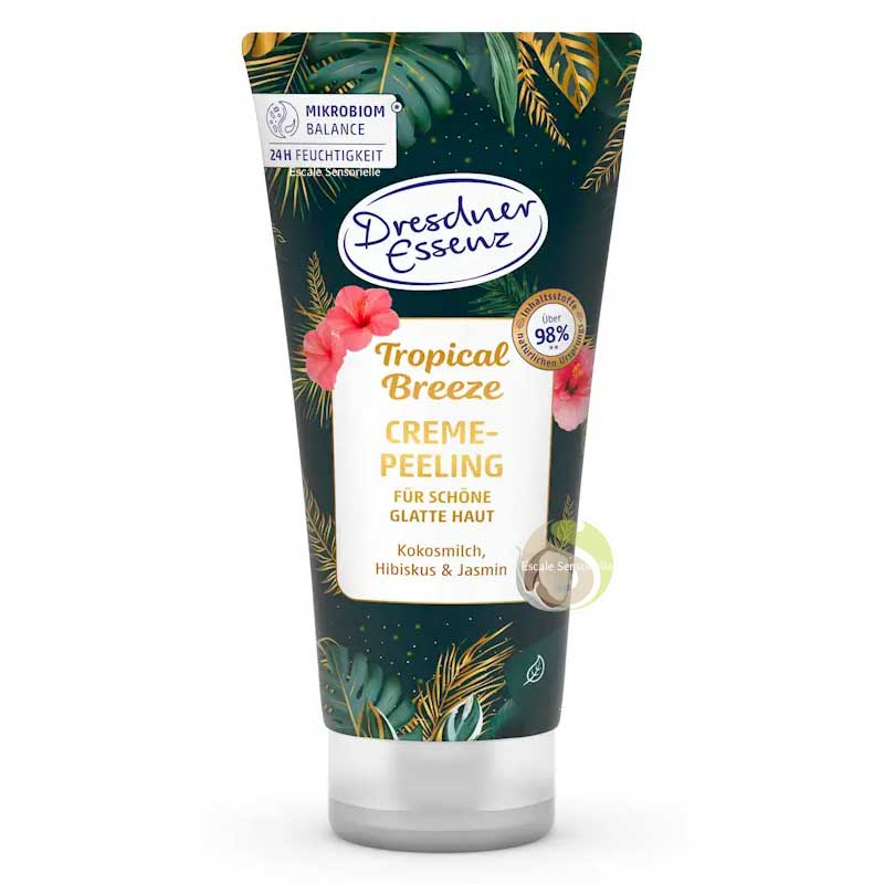 Gel douche exfoliant "Tropical breeze" Dresdner Essenz