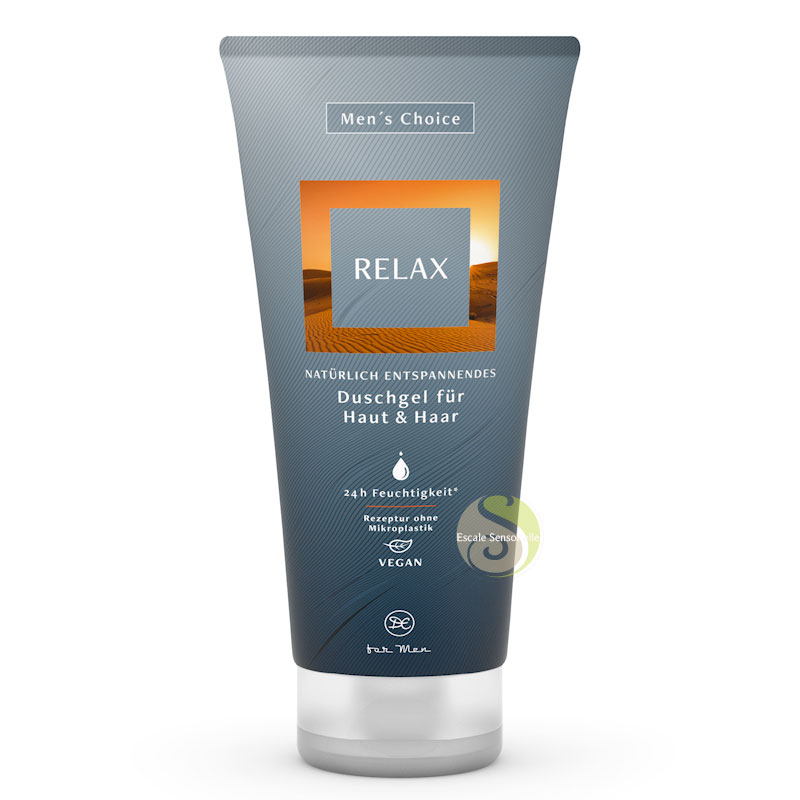 Gel douche 2 en 1 homme relaxant RELAX Dresdner Essenz bergamote cédre