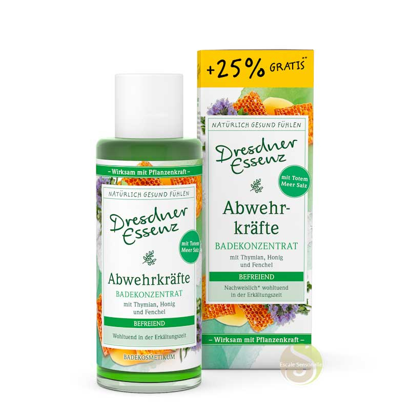 Huile de bain eucalyptus thym fenouil miel Remède naturel anti-rhume