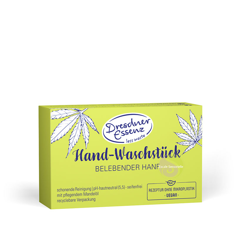 Nettoyant mains chanvre vivifiant Dresdner Essenz vegan ph neutre 5,5