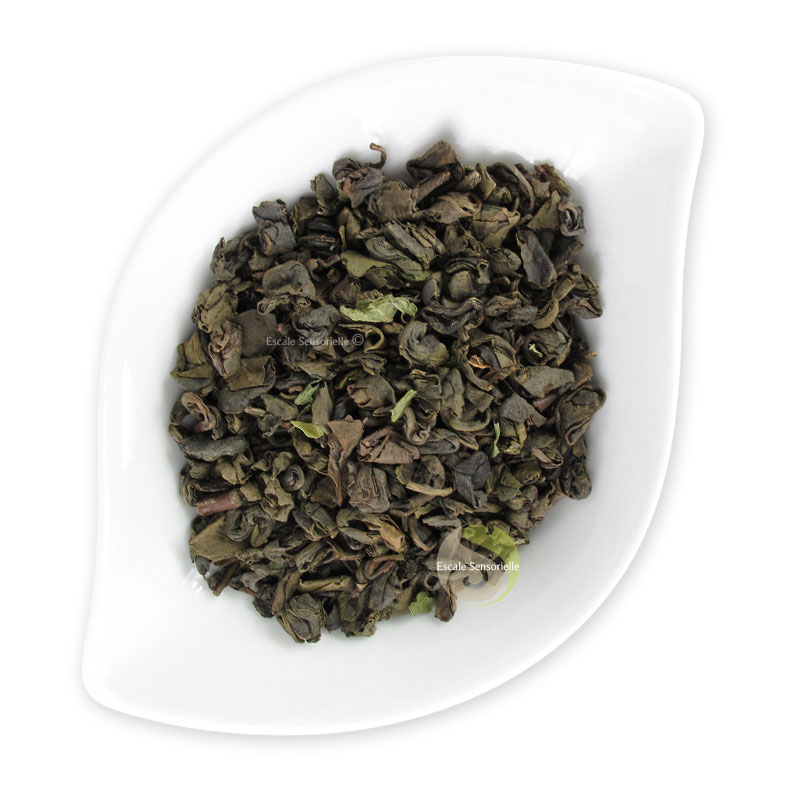 Thé menthe verte fraîche chaud glacé digestion