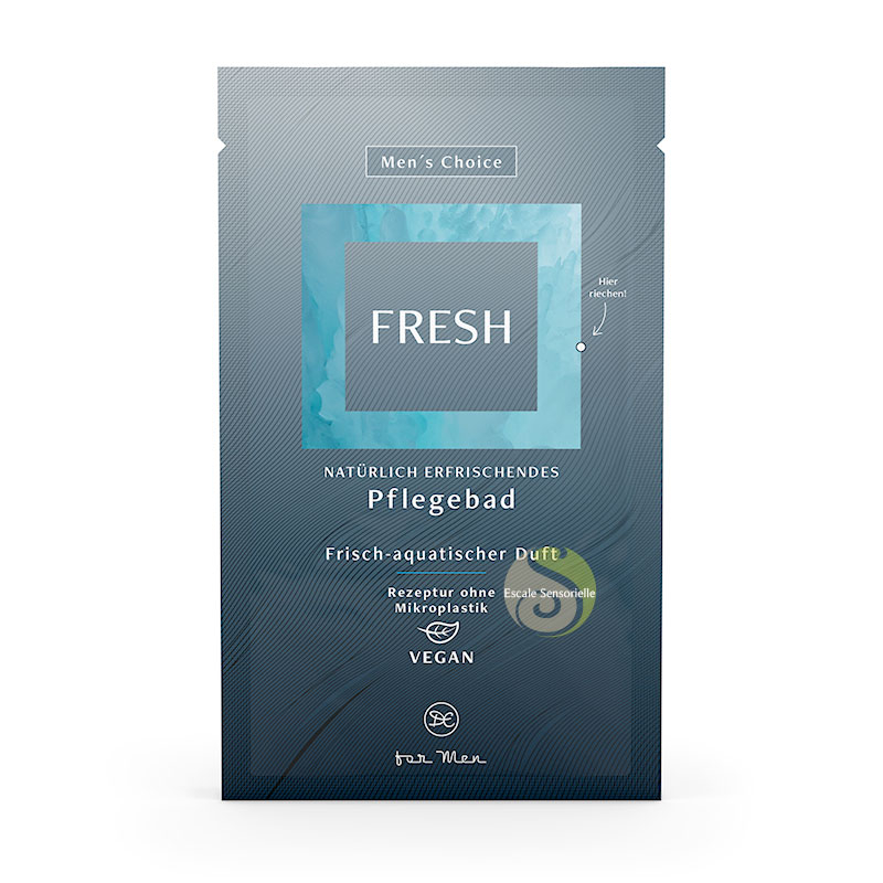 Sel de Bain Fresh Dresdner Essenz pour homme parfum aquatique vegan
