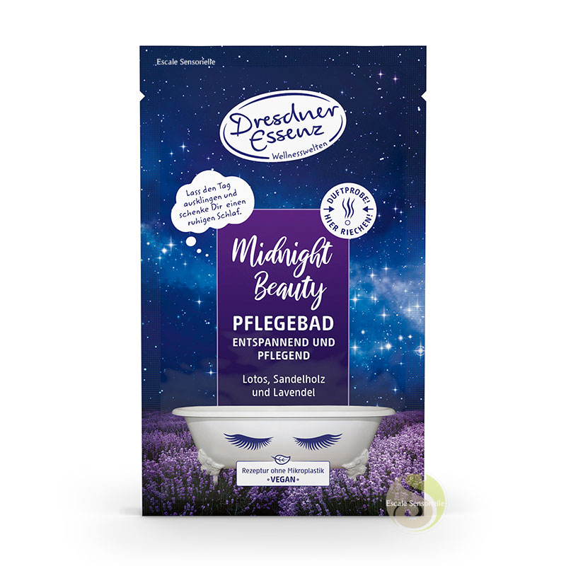 Bain de soin "Beauté de Minuit" Dresdner Essenz lotus, bois de santal