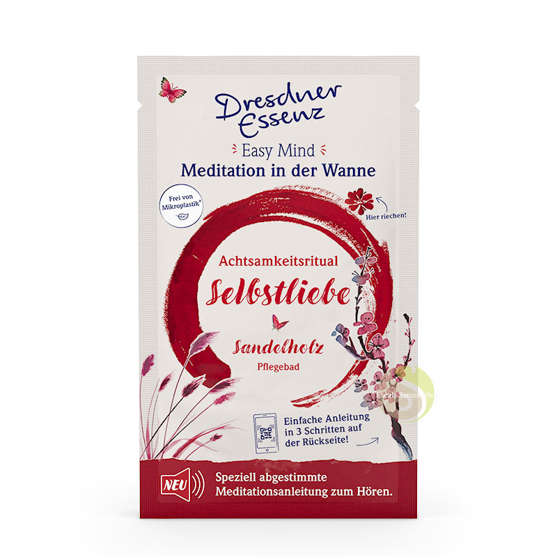 Poudre méditation bain estime de soi Bois de santal Dresdner Essenz Vegan