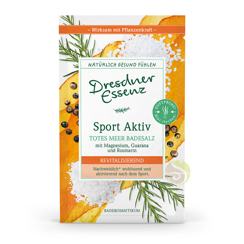 Poudre de bain sels de la mer morte revitalisant Dresdner Essenz