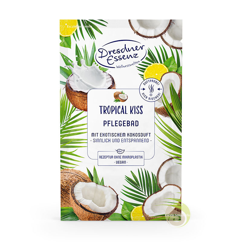 Sel de bain naturels vegan "Tropical kiss" Dresdner Essenz