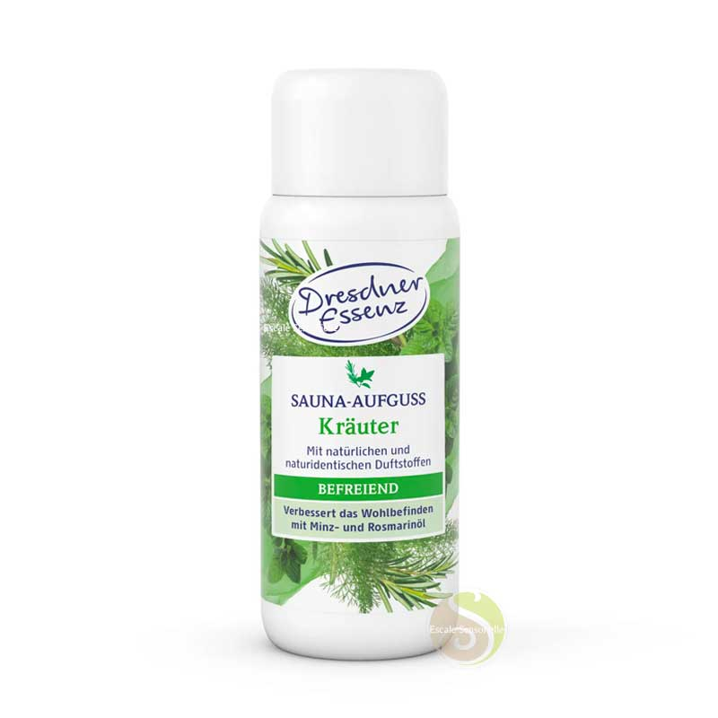 Concentré pour Sauna aufguss herbes et plantes à diluer dans de l'eau Dresdner Essenz