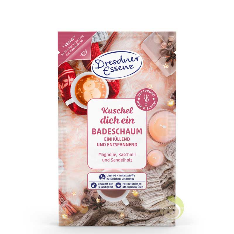 Sel de bain calins magnolia, cachemire et bois de santal Dresdner Essenz