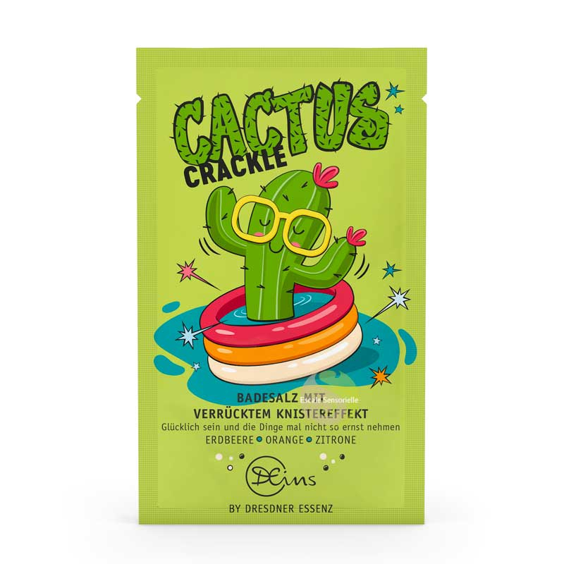 Sel de bain crépitant "cactus crakle" Dresdner Essenz