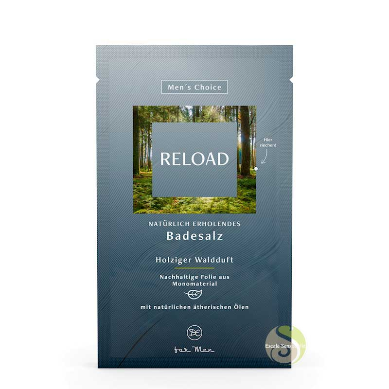 Reload Dresdner Essenz France poudre sel bain relaxant parfum boisée