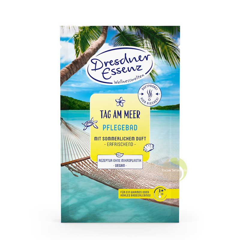 Une journée à la mer poudre de bain, sel parfum coco Dresdner essenz