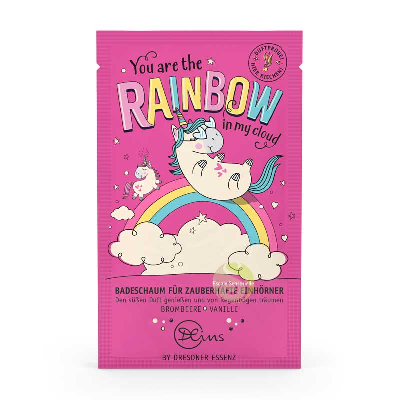 Sel de bain mûre vanille vegan Dresdner Essenz