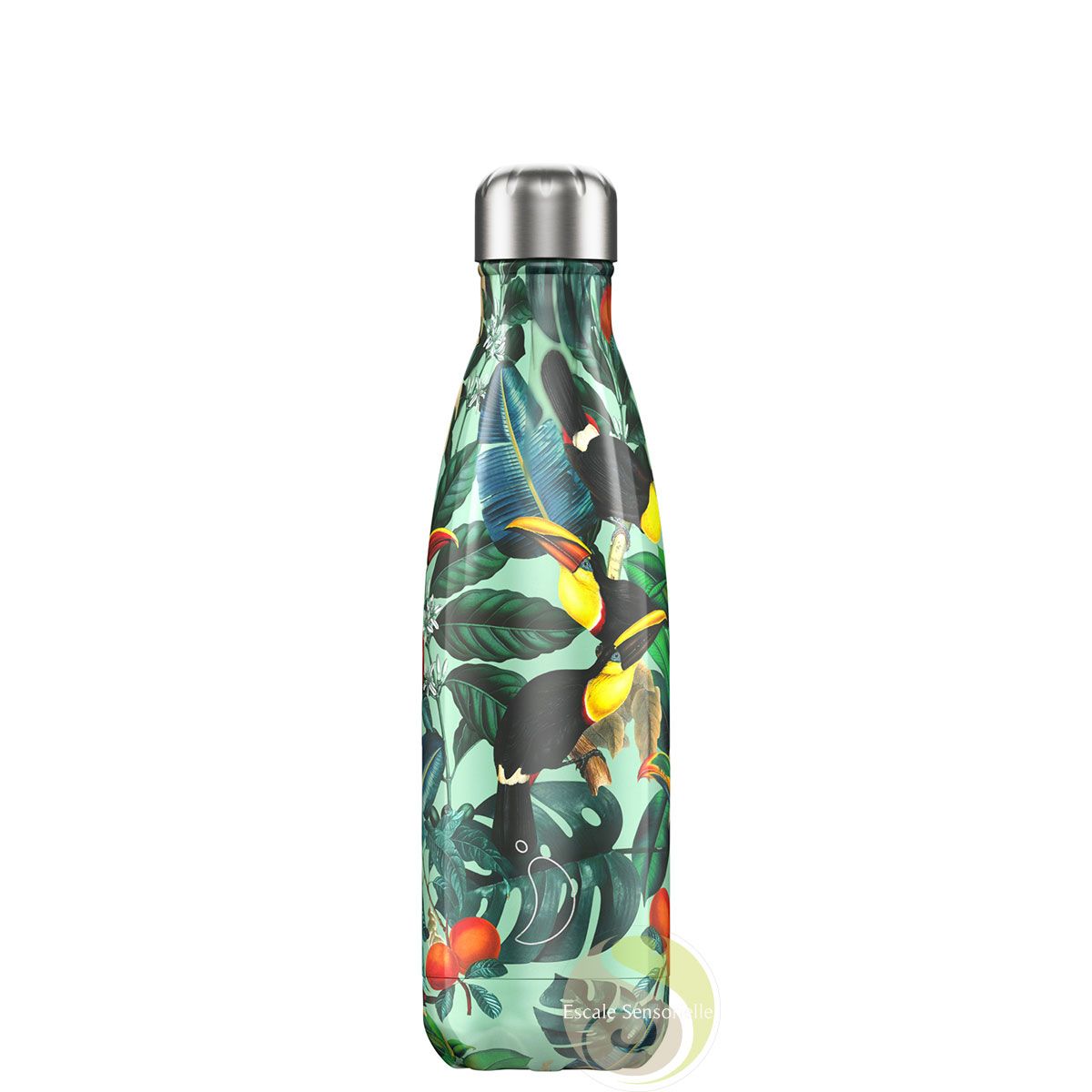 Bouteille voyage isotherme 500ml Chilli's bottle tropical toucan
