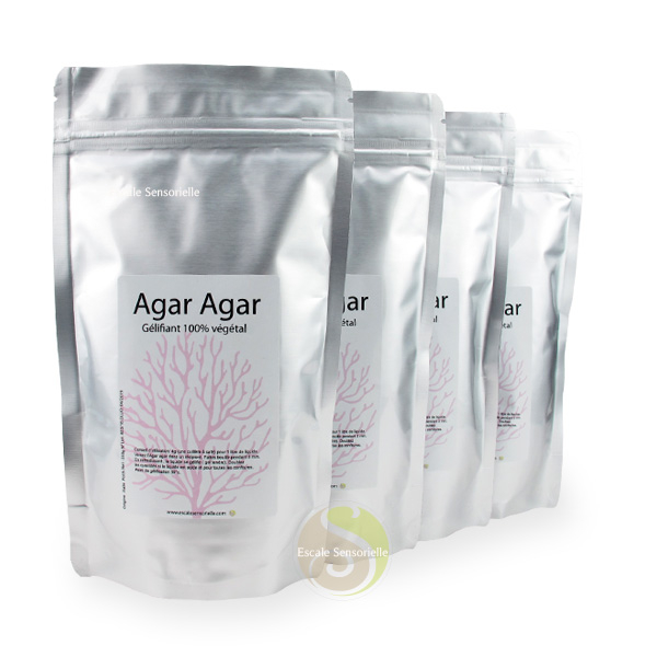 Agar agar poudre gélifiant naturel 1kg régime-minceur - EscaleSensorielle